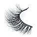 Arison Lashes 3D Mink Lashes False Fake Eyelashes Wispy Strips Silk Reusable Handmade Real Long Fur Soft Dramatic Natural Look 1 Pair Package for Women Makeup(3D661)