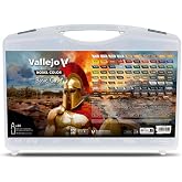 Vallejo - Basic Case | Model Color Range | Modeling Acrylic Paints | 80 Bottles x 18 ml (0.60 fl.oz.)