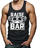 Raise The Bar - Gym Workout Weightlifting Men's Tank Top T-shirt