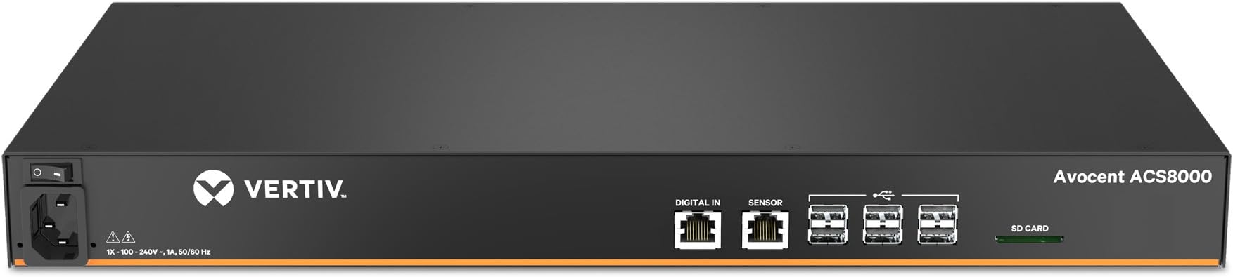 Vertiv Avocent ACS 8000 32-Port Serial Console Server, Single Internal AC Power Supply (ACS8032SAC-400)