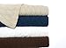 Eddie Bauer Lattice Cotton Blanket, Dusted Indigo, King