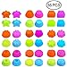 36 Pcs Silicone Cupcake Baking Cups, AIFUDA Reusable Mini Cake Cups Liners Mold Nonstick Muffin Donut Pan, 9 Shapes