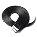 Benehair Remy Tape in Hair Extensions Human Hair Natural Black Seamless Skin Weft Tape in Real Human Hair Extensions Straight Hair 16 Inch 30g #1B 20 pcs