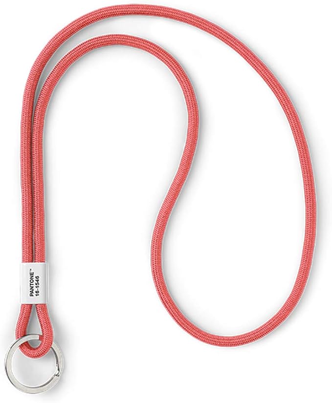 Copenhagen design Pantone Key Chain Long, Living Coral 161546 (COY19