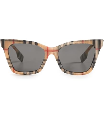 Amazon.com: BURBERRY Sunglasses BE 4407 408813 Peach Brown  display picture 1