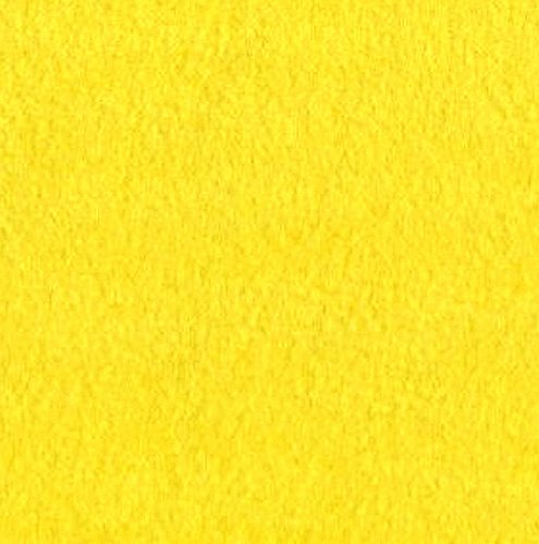 Yellow Anti Pill Solid Fleece Fabric, 60â€ Inches Wide â€“ Sold By The Yard