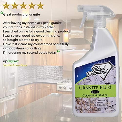 Amazon Com Black Diamond Stoneworks Granite Plus 2 In 1 Cleaner