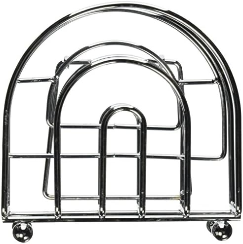 UNIWARE20210 Steel Napkin Holder, Medium, Silver