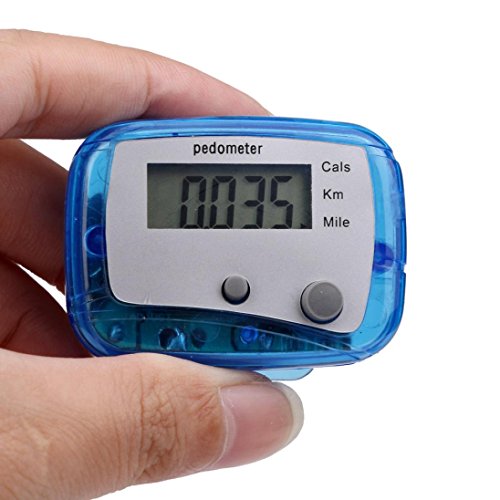 Charberry LCD Pedometer Step Walking Jogging Calorie Counter Distance Fitness+ Belt Clip