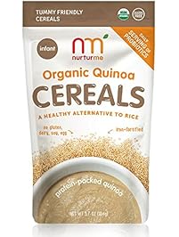 NurturMe Protein Packed Quinoa Organic Infant Cereal, 3.7 Ounce