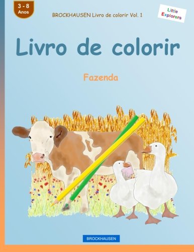Livro Brockhausen Livro de Colorir Vol. 1   Livro de Colorir Fazenda