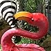 YOUKI Metal Pink Flamingos Yard Ornaments,Flamingo Lawn Ornaments Great Christmas Decor Outdoor Gift Present Idea,Garden Statue 22.8-Inch…