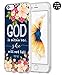 Hungo 6S Plus Case, Soft TPU Silicone Protective Cover Case Compatible with iPhone 6 Plus/6S Plus God is Within Her She Will Not Fall Psalm 46:5 Sayings