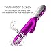 Spot Rabbit Vibrator, Rechargeable Heating Dildo Vibrator Adult Sex Toys for Women Silicone 10 Speed Vibration Clitoris Vagina Stimulator Massager Sex Things for Couples (Purple)