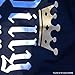 Daft Threads Dilly Dilly Gold Crown T-Shirt & Sticker Royal Blue (X-Large)