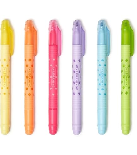 10 Mines Effaçables Compatibles Legami – 0,7 Mm – Encre Thermosensible Rouge – Pour Dessin & Notes