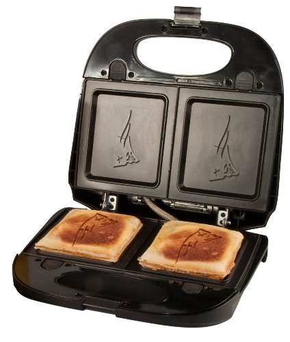 Click Here to See More Images New England Patriots Sandwich Press / Waffle Maker