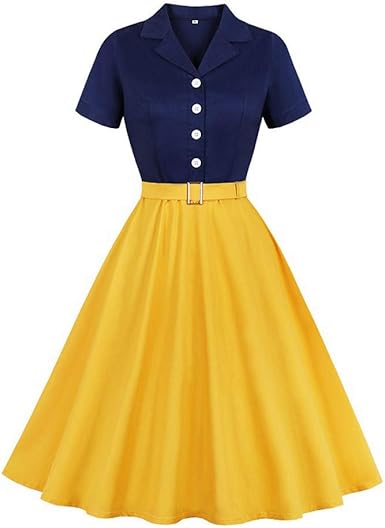 amazon plus size yellow dresses