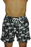 Men's Swim Shorts Dry Fast Microfiber Trunks by UZZI