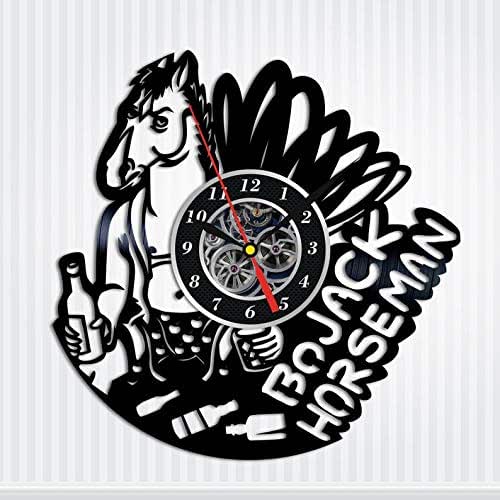 Amazon.com: Bojack Horseman Gifts Vinyl Record Wall Clock - Original Handmade Gift : Handmade ...