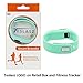 Teslasz Fitness Tracker, Bluetooth 4.0 Sleep Monitor Calorie Counter Pedometer Sport Activity Tracker for Android and IOS Smart Phone (Mint Green)