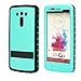 LG G3 Waterproof Case, oneCase IP-68 Waterproof Armor Shockproof Dirt Proof Snow Proof Heavy Duty Full Body Skin Case Protective Cover with Hand Strap & Headphone Adapter for LG G3 (Blue)