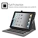 Fintie iPad 2/3/4 Case [Corner Protection] - [Multi-Angle Viewing] Folio Stand Smart Cover with Pocket, Auto Sleep / Wake for Apple iPad 2, iPad 3 & iPad 4th Gen with Retina Display, Galaxy