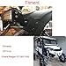 No Need Drilling 50 inch Curved Straight LED Light Bar Upper Windshield Pro-fit Cage Mounting Brackets Compatible with Polaris Ranger 570 900 1000