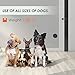 KISSIN Dog Door Bell with Wireless Touch Dog Bells for Potty Training and IP55 Waterproof Dog Training Door Bells