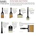 Liquitex Professional Freestyle Large Scale Brush, Broad Flat/Varnish 2-inch, Long Handle, Black