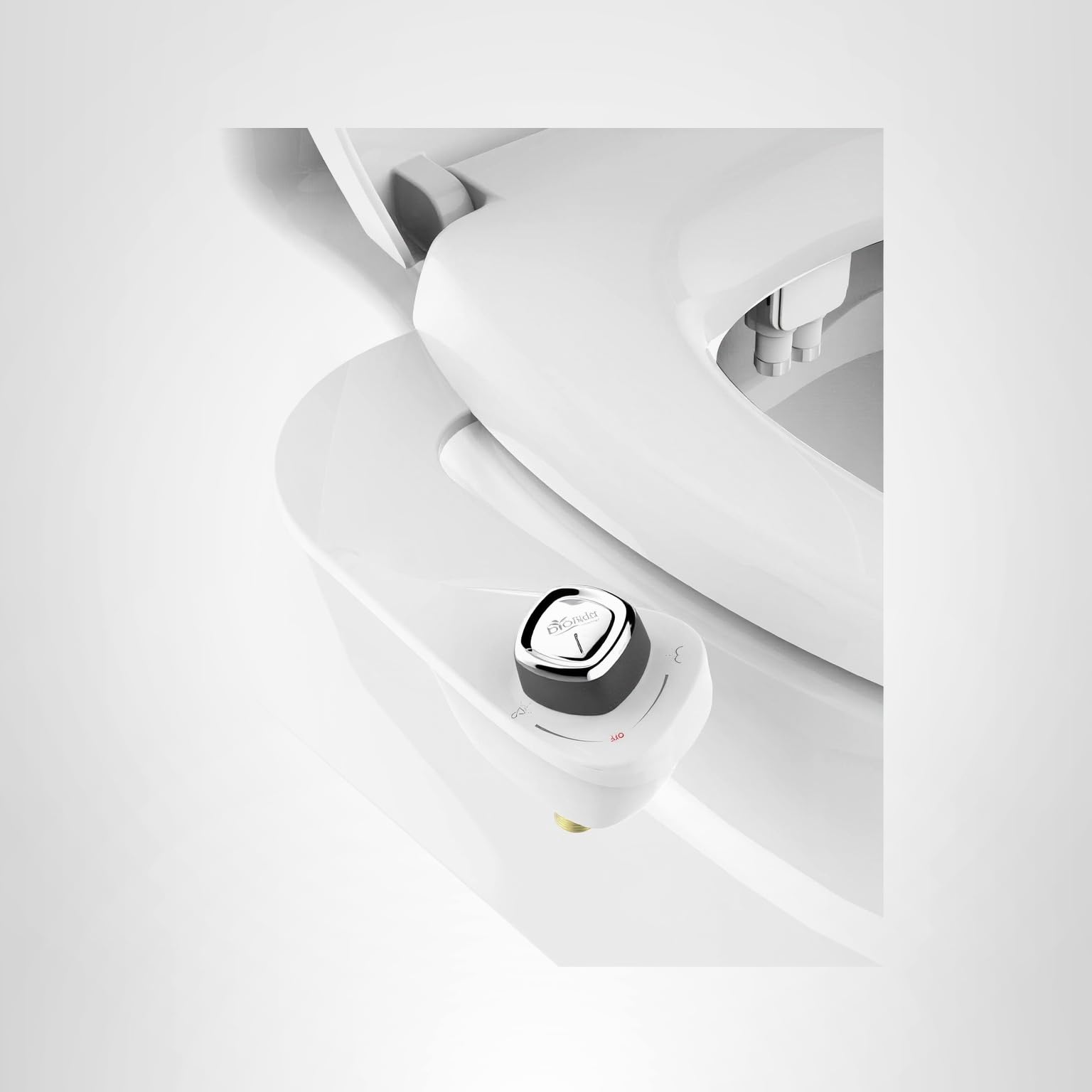 Bio Bidet - Slim Edge Non-Electric Universal Fit Bidet Toilet Attachment