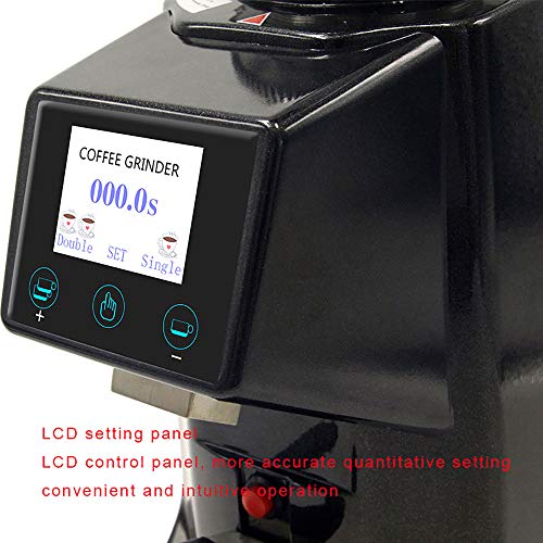 HWHSZ KaffeemüHle, Professionelle Elektrische Kommerzielle KaffeemüHle, Quantitative Espresso-KaffeebohnenmüHle, 1,5 L… – Bild 4