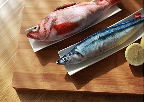 Laifug Fish Cat Toy with Catnip (2 Toys, Standard)