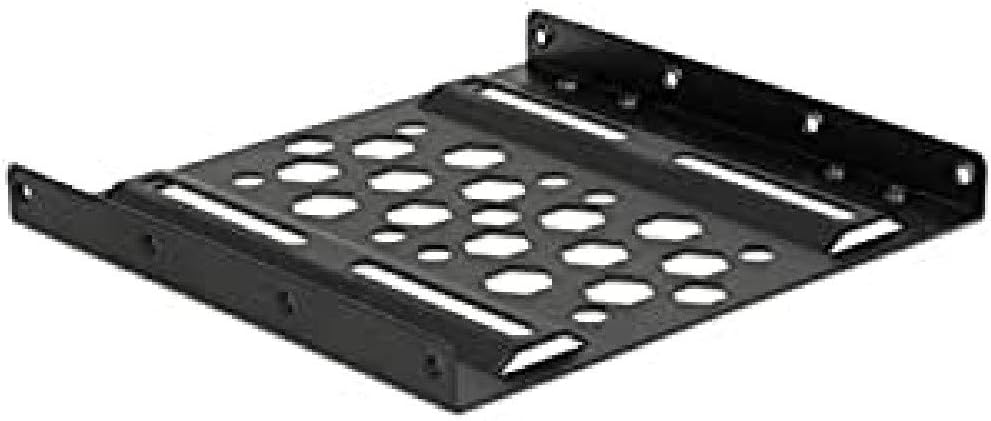 DeLOCK 21287 Aluminum Installation Frame 2.5 to 3.5 black, Computer Mounts, Schwarz - Image 3