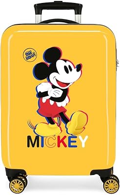 Mickey Y Minnie Colors Bagagli- Bagagli per bambini, Unisex - Bambini e ragazzi, Ocra, Taglia Unica