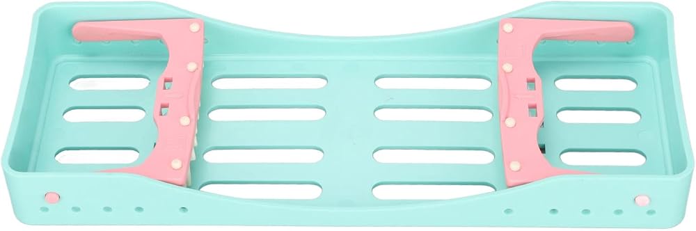 ZJchao Dental Cassette Box Instrument Cleaning Tray Disinfection Organizer 135℃