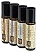Pre-Diluted Essential Oil Roll-On Value Set Made with Pure Essential Oils and Coconut Oil (Lavender, Patchouli, Peppermint and Tea Tree) by Fabulous Frannie