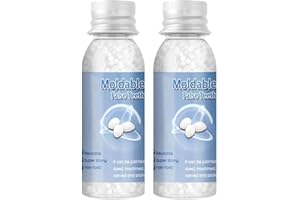 Temporary Tooth Repair Kit - Tooth Repair Granules Dental Filling Restoration Kit for Missing Broken Teeth Fillings - Hallowe