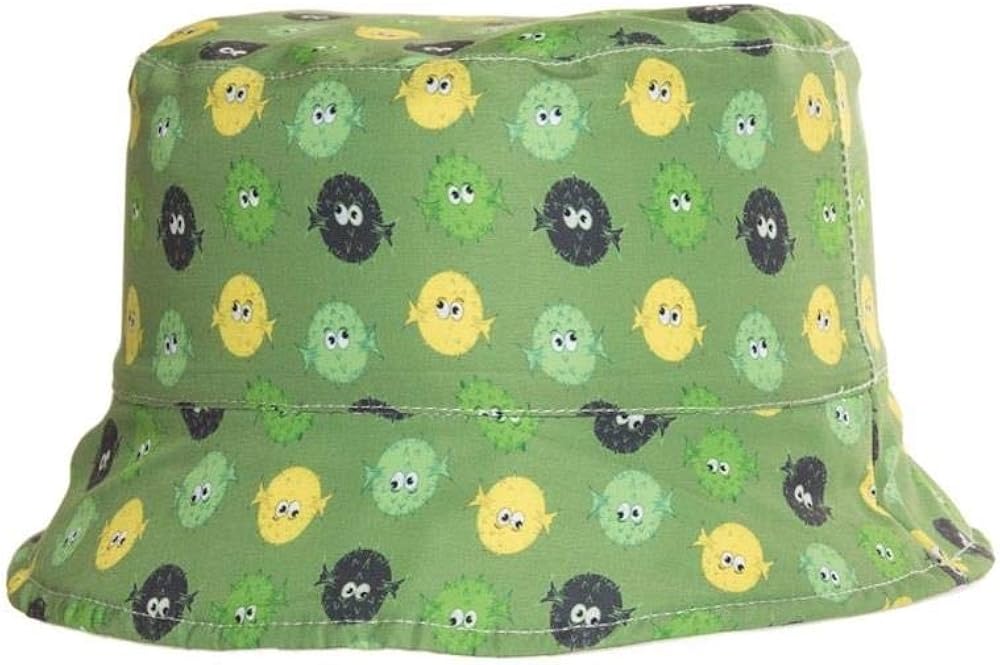 SSP Puffer Fish hat C621 Green 36 Amazon.co.uk Clothing