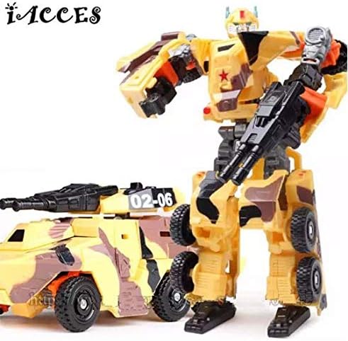 GrandToyZone FIGURE SERIES 18cm (7.1 inch) - Transformation 5 Toys Action Figures Car Robot / ABS Anime Classic Toys (M)