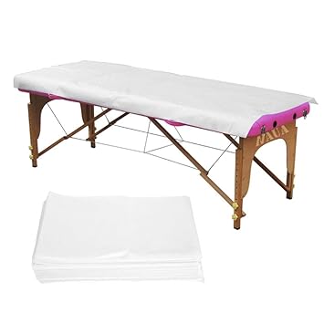 10pcs Massage Couch Cover For Salon Non Woven Disposable Bed Sheet
