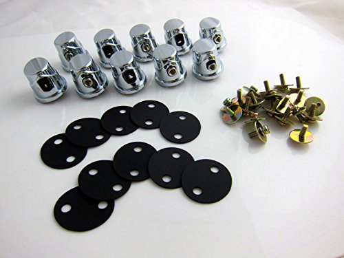 Goedrum 10 Single Ended Tom/Bass Drum Lugs with Mounting Screws for 7~11mm Drum Shell
