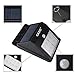 Solar Light, 8LED Solar Powered Wireless Motion Sensor Light Outdoor Waterproof Security Lighting- Motion Detector with Bright/ Dim Mode; Day/ Night Auto ON/OFF for Deck Garden Outside Wall(1 Pack)