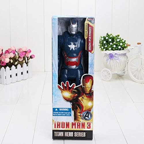 NELLIES Action Figure Avengers Infinity War Marvel Legends 12 inch Titan Hero Thanos Hulk Iron Man Captain America Hulkbuster Thor Hawkeye Spiderman Thanos PVC with Box for Kids