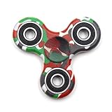 NEWBEA Hand Spinner Tri-Spinner Fidget Spinner Toy Stress Reducer (Army)