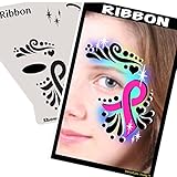 Face Painting Stencil - StencilEyes Profile Ribbon