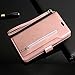 Aweevnye Galaxy S10 Plus Case, Galaxy S10 Plus Wallet Case, Multi-Function 10 Credit Card Holders Flip Wallet Leather Zipper Coins Magnetic Purse Cover Rose Gold