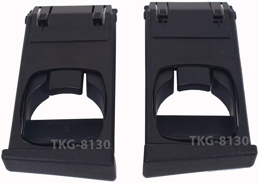 K1AutoParts 1 Pair Black Dash Cup Holder For Toyota Hilux Vigo MK6 MK7 Pickup 2005-2015