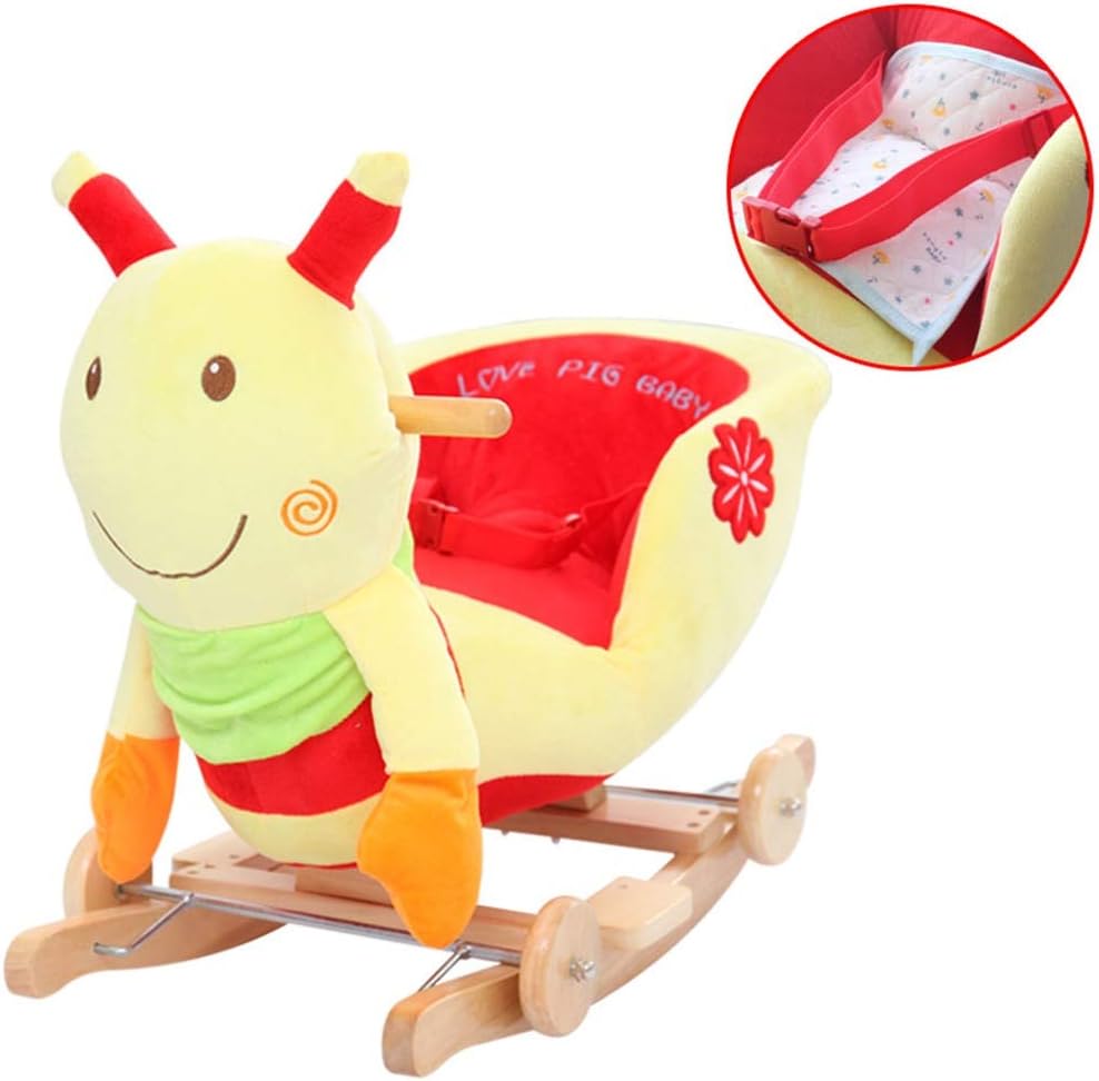 caterpillar baby rocker