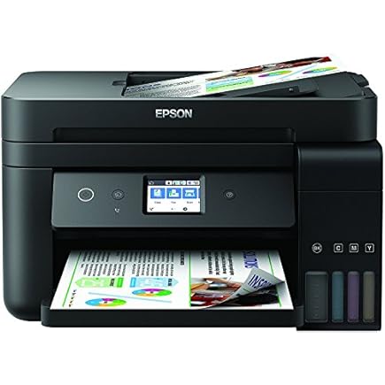 Epson EcoTank ET-4750 A4 Print/Scan/Copy/Fax Wi-Fi Printer, Black